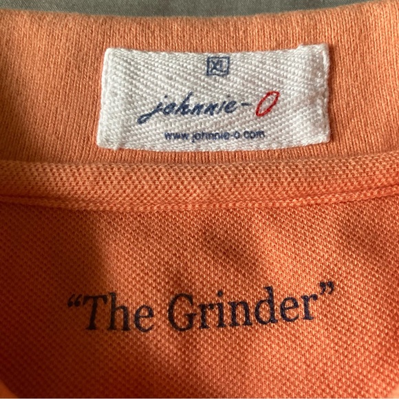 Johnnie-O Polo Shirt Mens XL Orange - Picture 5 of 7